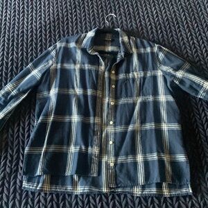 Madewell checkered shirt